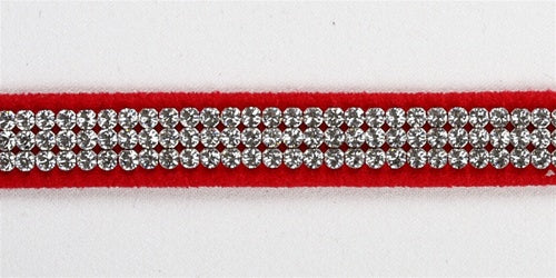 Giltmore Triple Row Collar - Red