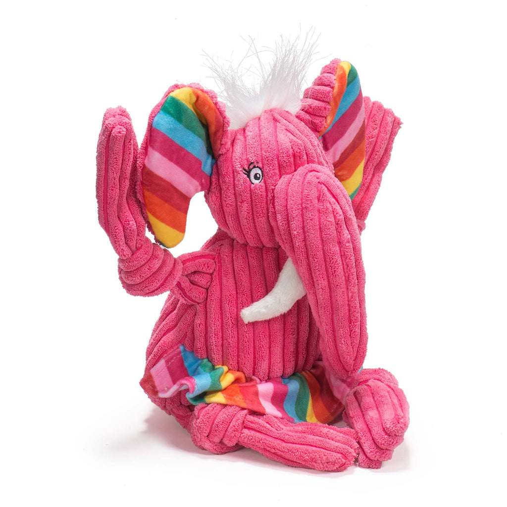 Rainbow Elephant by Hugglehounds