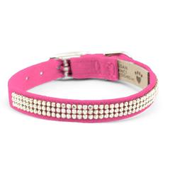 Giltmore Triple Row Collar - Perfect Pink