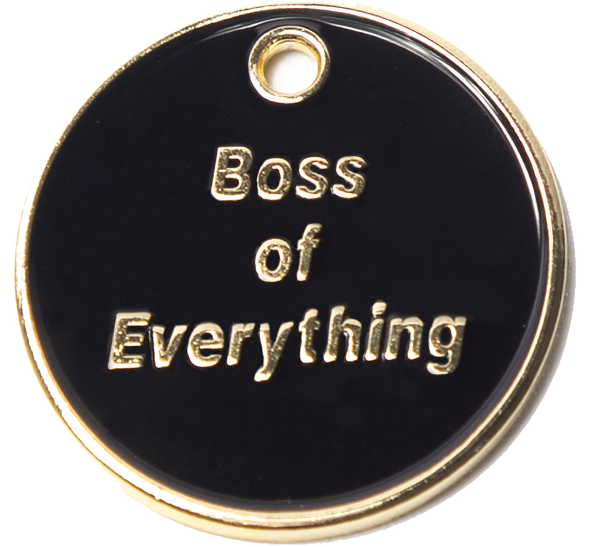 Boss Of Everything ID Tags