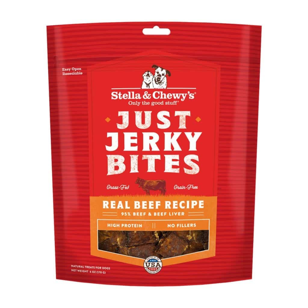 Just Jerky Beef 6oz Packaged Dog Treats