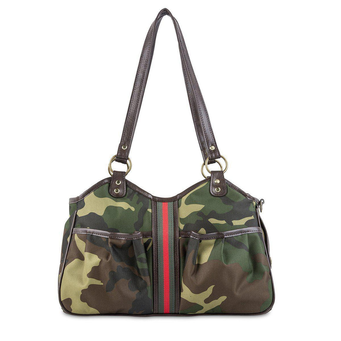 Petote Metro Bag Couture Collection - Camo with Stripe