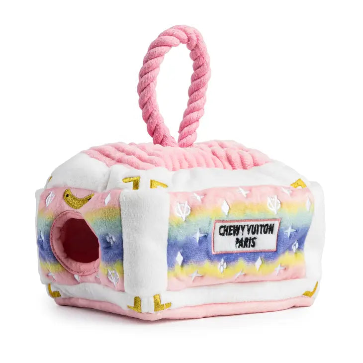 Chewy Vuiton Pink Ombre' Interactive Trunk