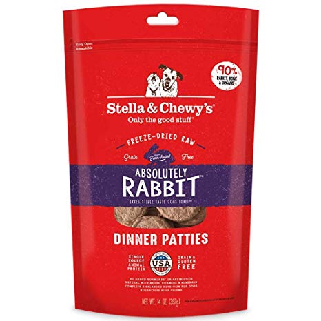 Stella & Chewy's Freeze Dried Absolutely Rabbit Patties