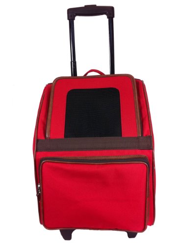 Petote Traveler Bag: Rio Classic Collection - Red