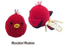 Rockin Robin Knit Toy