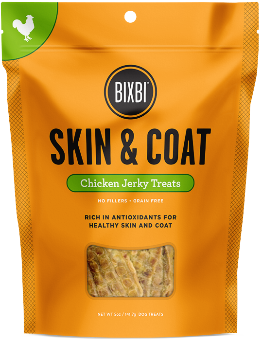 Bixbi Chicken Jerky Treats - Skin