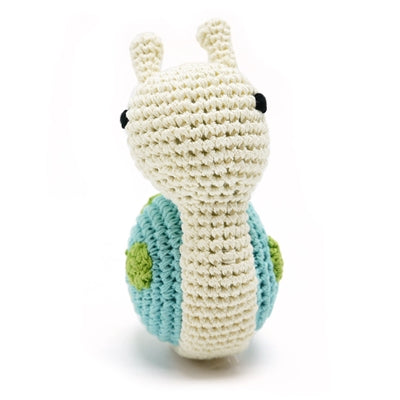 Snail Knit Squeaker Toy