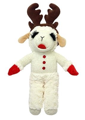 Lamb Chop Standing with Antlers Toy