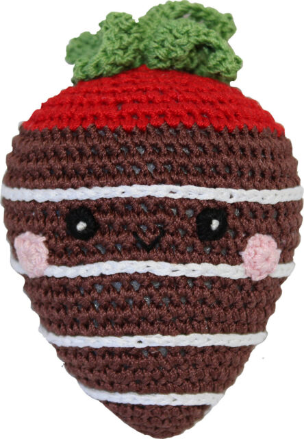 Strawberry Milk Chocolate Knit Toy