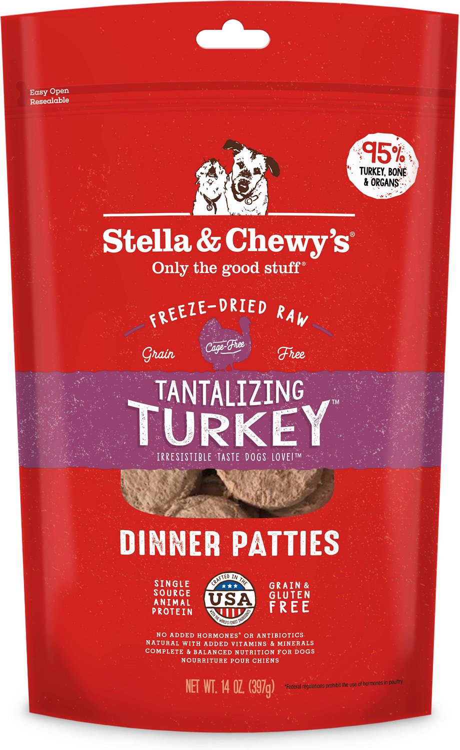 Stella & Chewy's Tantalizing Turkey Patties