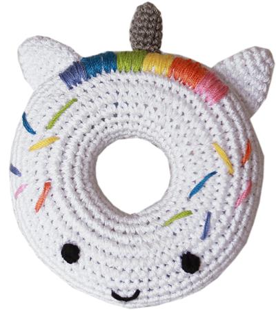 Unicorn Donut Knit Toy
