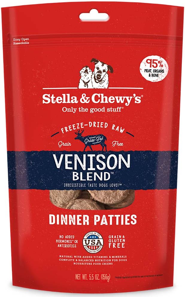 Stella & Chewy's Freeze Dried Venison Blend Patties